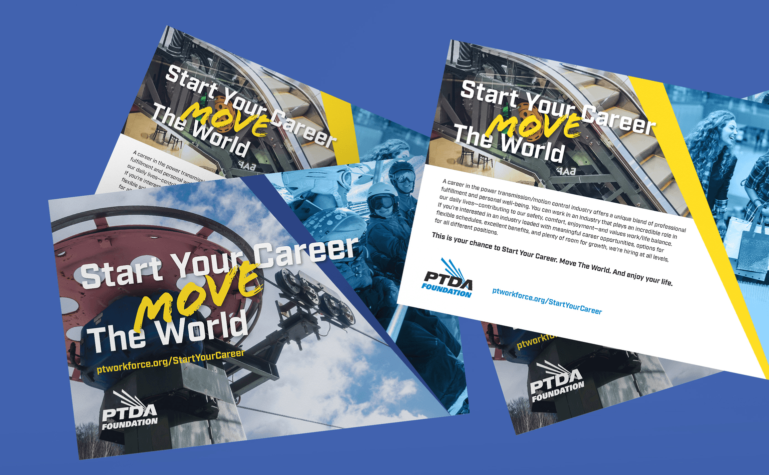 Picture of open brochure showing a page titled "Brand Position"