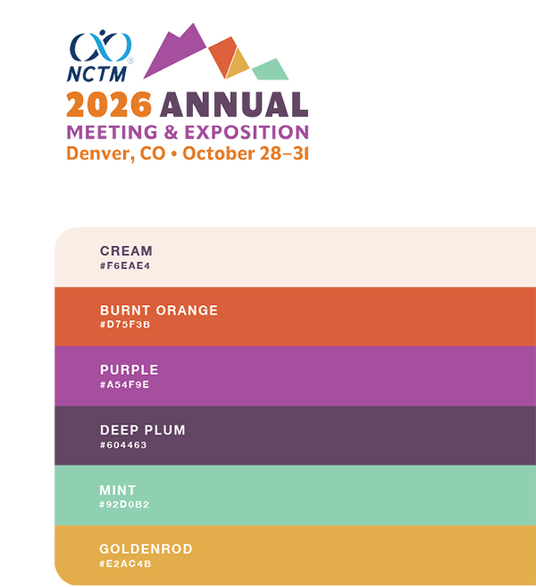 Color swatches from 2026 annual meeting