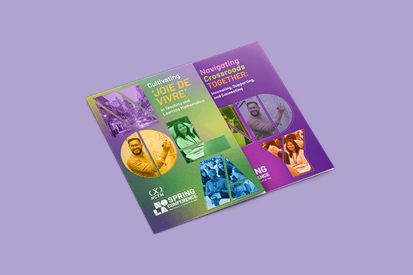 Picture of 2026 spring conference bilingual brochures