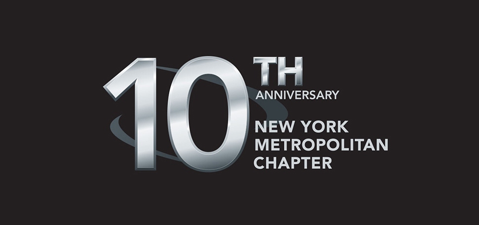 ACRP NY Metro Chapter 10th Anniversary Logo