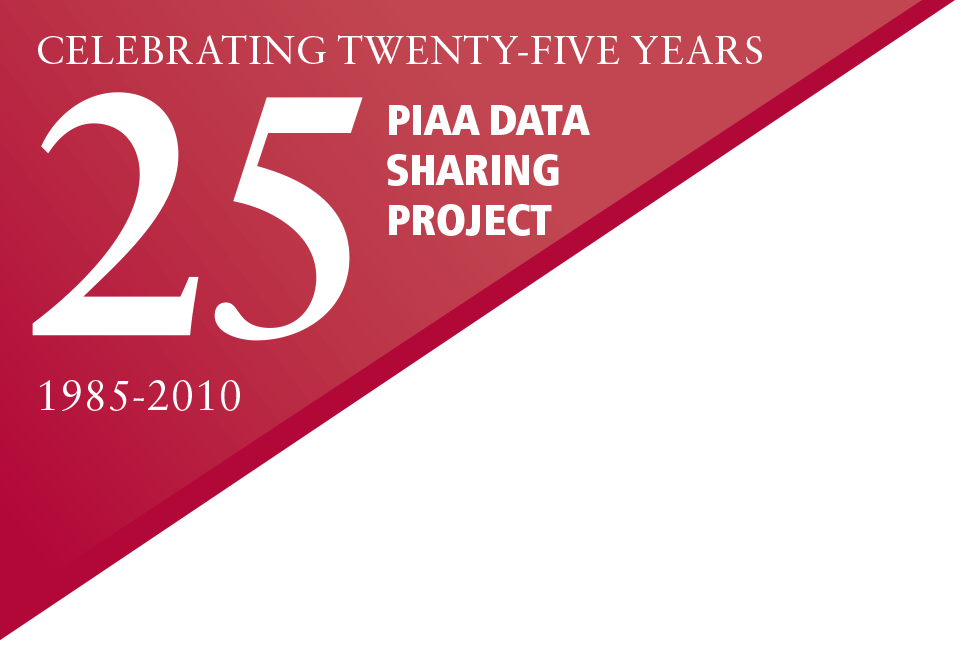 PIAA 25 Year Anniversary Corner Graphic